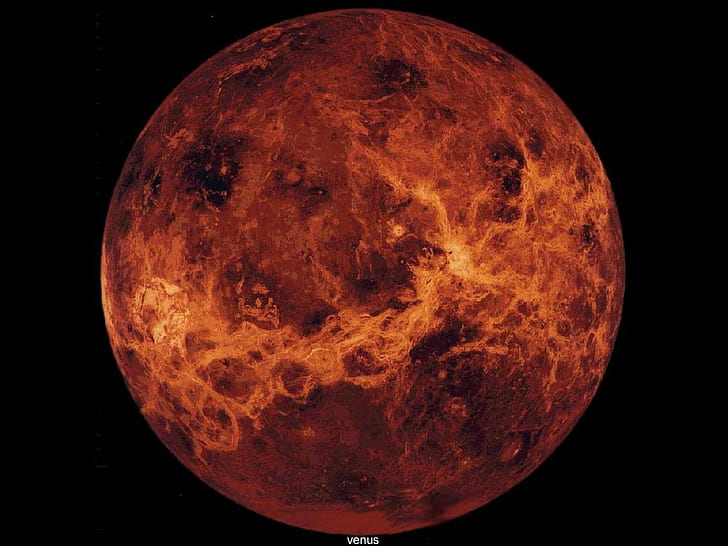 Планета Венера Планеты Венера Космос Планеты HD Art, планеты, Венера, солнечная система, Планета Венера, HD обои
