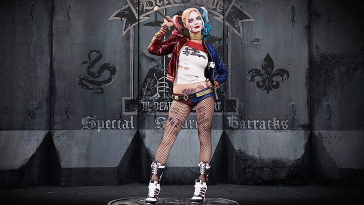 suicide squad, movies, 2016 movies, harley quinn, HD wallpaper