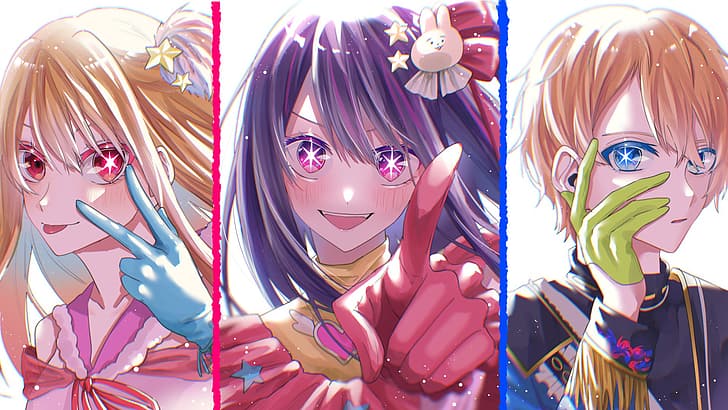 anime, anime girls, Oshi no Ko, anime boys, HD wallpaper