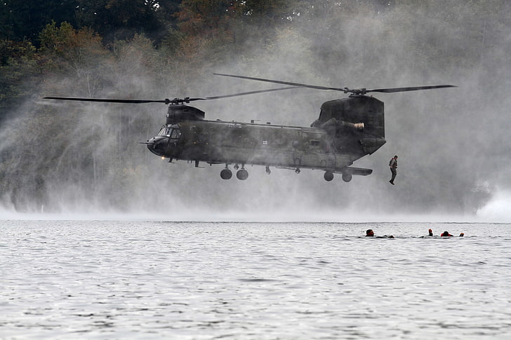 US-Armee, Boeing CH-47 Chinook, HD-Hintergrundbild