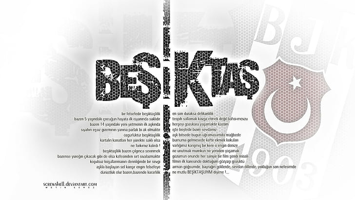 Besiktas J.K., Turchia, calcio, squadre di calcio, Sfondo HD