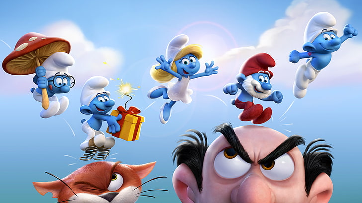 The Smurfs 3 Cartoon Photo Wallpapers Hd 3840 × 2160, Sfondo HD