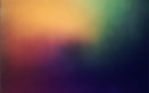 colorato, sfumato, sfocato, minimalismo, astratto, arte digitale, opera d'arte, rosso, verde, arancione, blu, Sfondo HD HD wallpaper