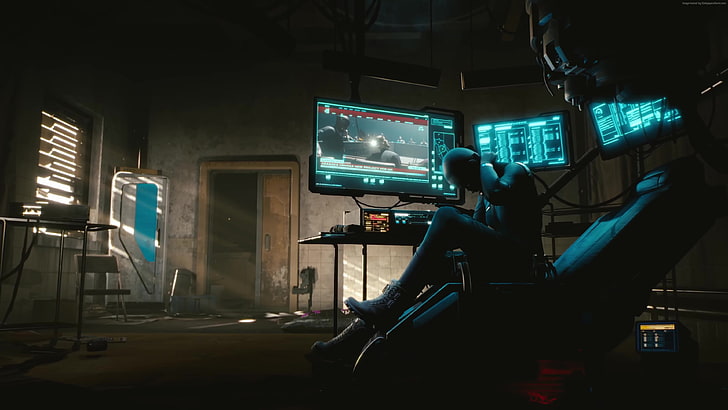 4K, screenshot, E3 2018, Cyberpunk 2077, HD wallpaper