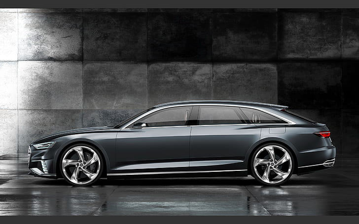 Audi Prologue Side View, audi concept, audi concept car, HD wallpaper