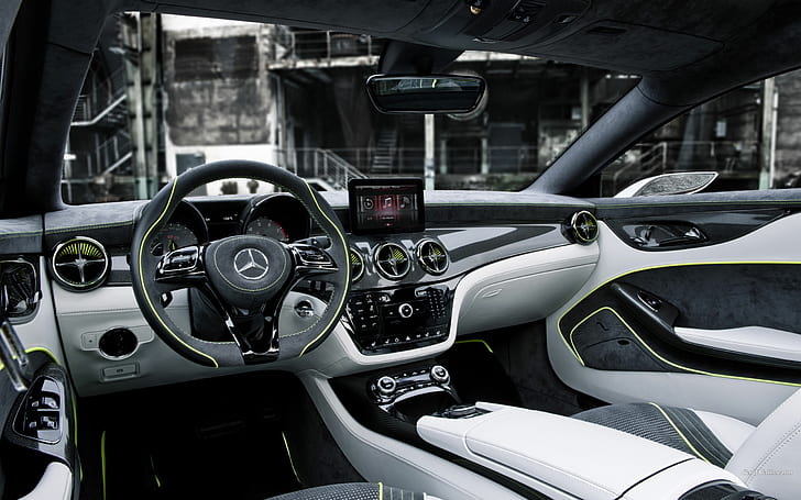 Mercedes Interior Concept HD, mobil, mercedes, interior, konsep, Wallpaper HD