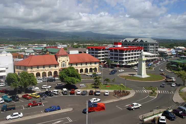 Apia - Samoa, apia, islas del pacífico, samoa, islas, pueblos y ciudades, Fondo de pantalla HD