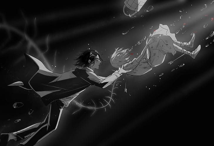Anime, Angriff auf Titan, Eren Yeager, Ymir (Angriff auf Titan), HD-Hintergrundbild