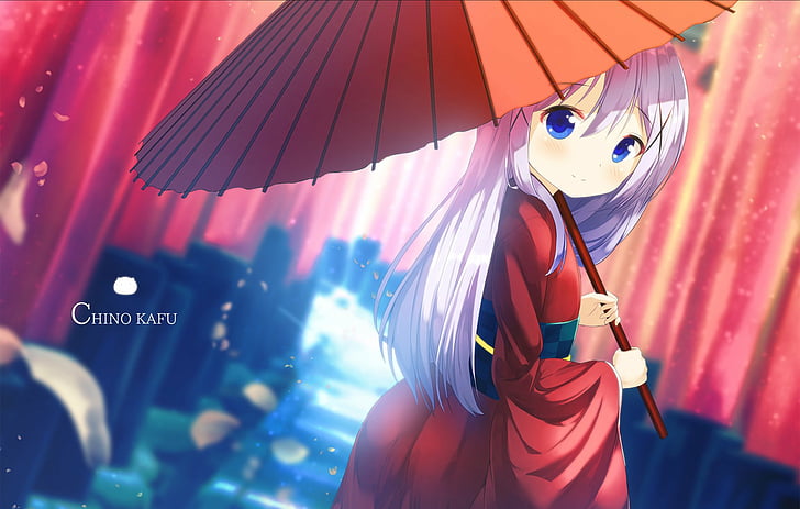 Anime, ¿es la orden un conejo ?, Chino Kafū, Fondo de pantalla HD