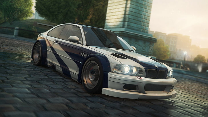 coupé BMW grigio, Need for Speed, Need For Speed: Most Wanted, Sfondo HD