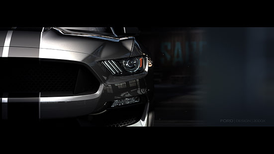 кола, Ford Mustang Shelby, Shelby GT350, HD тапет HD wallpaper