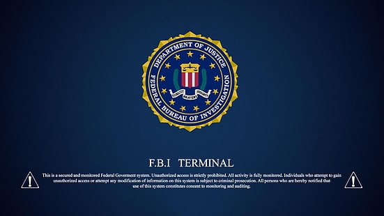 Разни, ФБР, Компютър, Хакер, HD тапет HD wallpaper