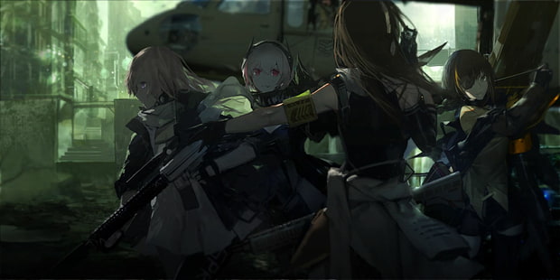 gun Girls Frontline anime Girls_Frontline, gun, girls frontline, anime, girls_frontline, HD-Hintergrundbild HD wallpaper