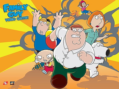 Émission de télévision, Family Guy, Brian Griffin, Lois Griffin, Chris Griffin, Meg Griffin, Peter Griffin, Stewie Griffin, Fond d'écran HD HD wallpaper