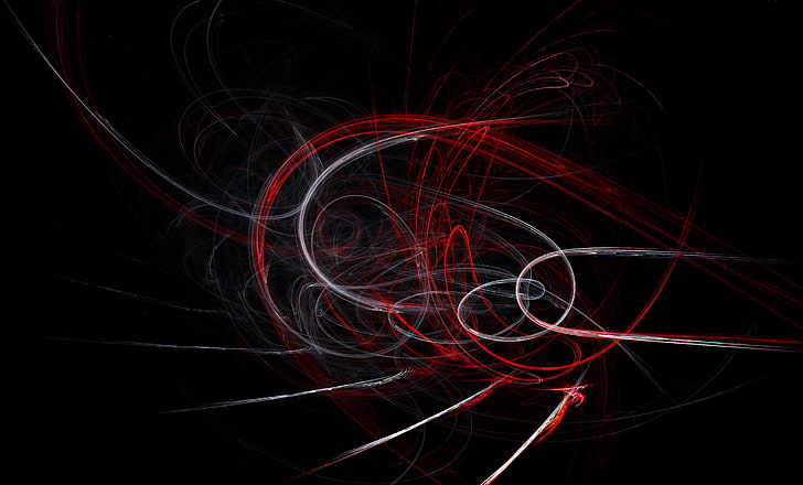 red and white light streak digital wallpaper, rays, red, tornado, white, vortices, HD wallpaper