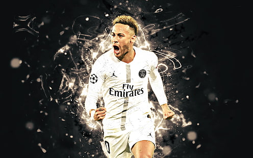 Fútbol, ​​Neymar, brasileño, Paris Saint-Germain F.C., Fondo de pantalla HD HD wallpaper