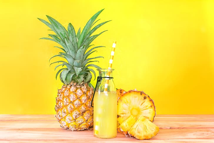 Tube, Pineapple, Juice, HD wallpaper