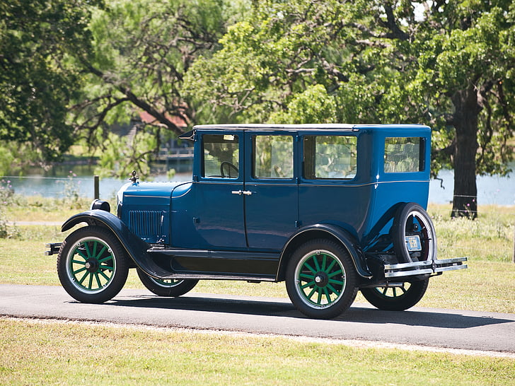 1926, 4 door, model f, retro, sedan, star, HD wallpaper