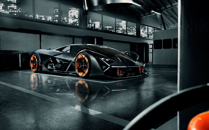 Lamborghini, Terzo, Millennio, HD-Hintergrundbild