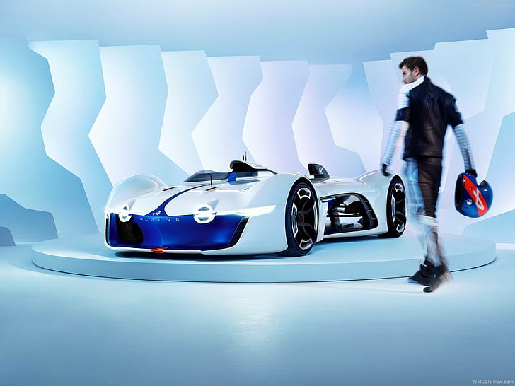 2015, alpine, cars, concept, gran, renault, turismo, vision, HD wallpaper