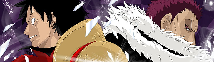 One Piece, Katakuri, Affe D. Ruffy, HD-Hintergrundbild
