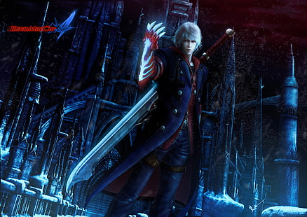Devil May Cry, nero, cosplay, Devil May Cry 4, anime, Fond d'écran HD HD wallpaper
