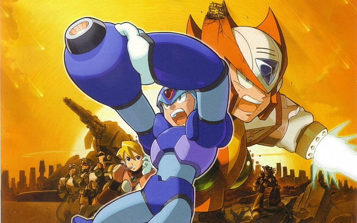 Mega Man Capcom Mega Man X Zero HD, video games, man, x, capcom, zero, mega, HD wallpaper