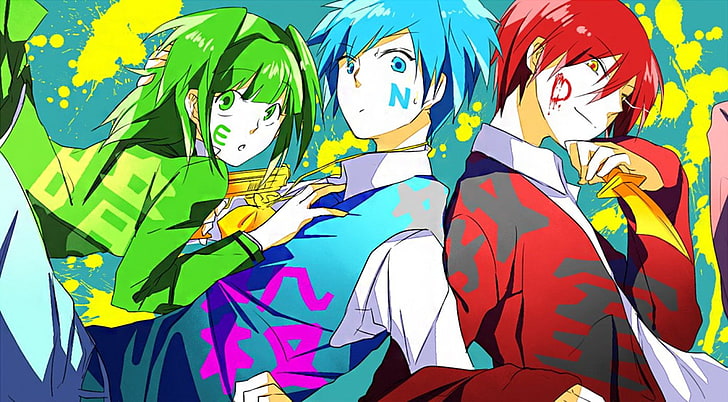 Anime Wallpaper, Anime, Attentat Klassenzimmer, Kaede Kayano, Karma Akabane, Nagisa Shiota, HD-Hintergrundbild