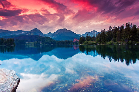 jezioro 4k piękny obraz i, Tapety HD HD wallpaper