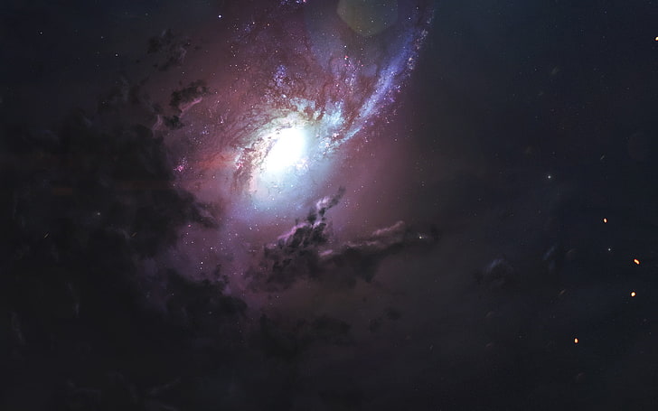 Galaxietapete, 500px, Vadim Sadovski, Raum, Raumkunst, digitale Kunst, HD-Hintergrundbild