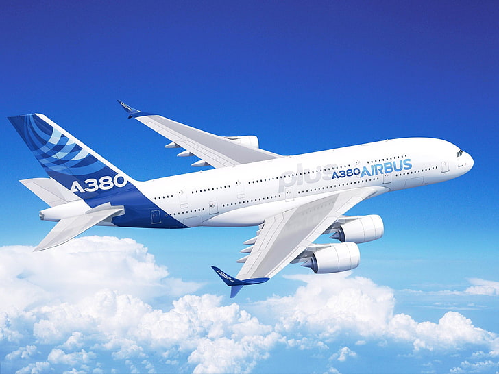 Avión, Airbus, avión, avión, avión, avión, vehículo, Fondo de pantalla HD