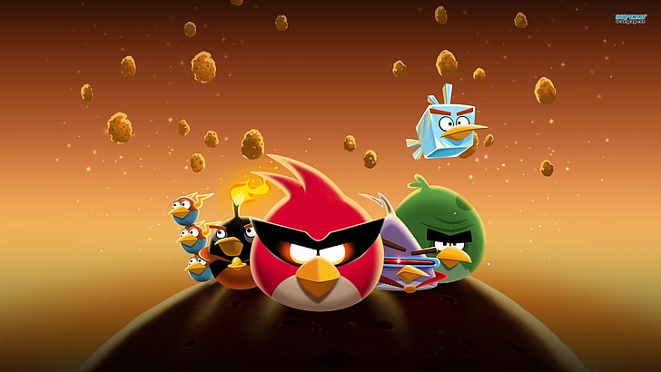 Angry Birds, Angry Birds: Space, HD wallpaper
