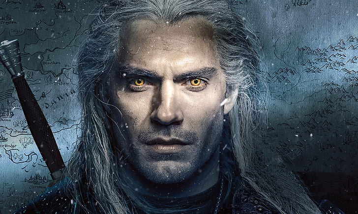 รายการโทรทัศน์ The Witcher Geralt of Rivia Henry Cavill, วอลล์เปเปอร์ HD
