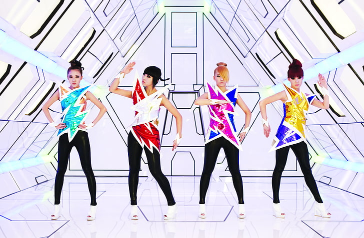 2ne1, menari, k pop, korea, korea, pop, Wallpaper HD