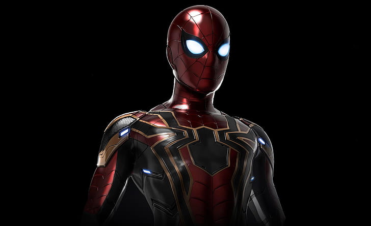 spiderman, hd, karya seni, artis, reddit, pahlawan super, seni digital, avengers infinity war, Wallpaper HD