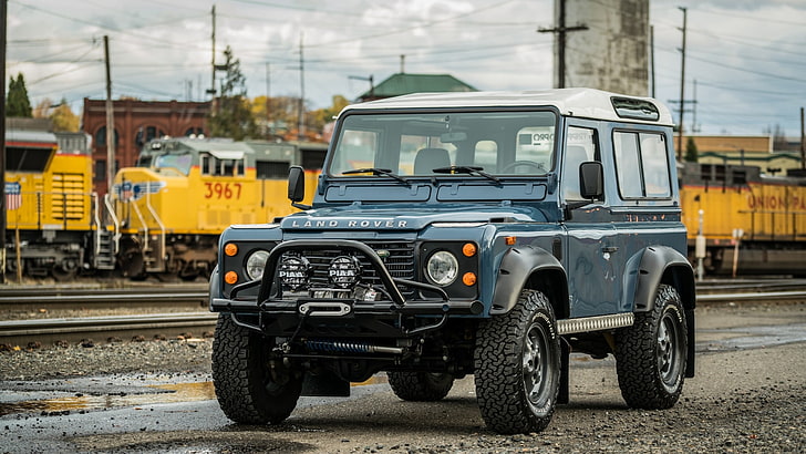 land rover defender 90, off road, cars, Vehicle, HD wallpaper