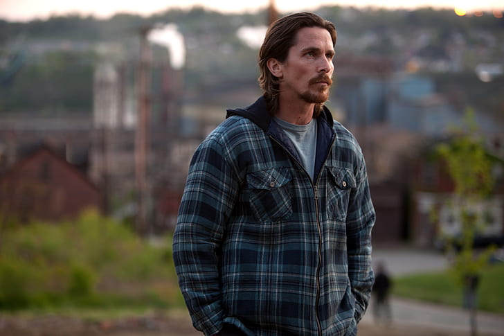 Christian Bale, mężczyzna, kurtka, Tapety HD