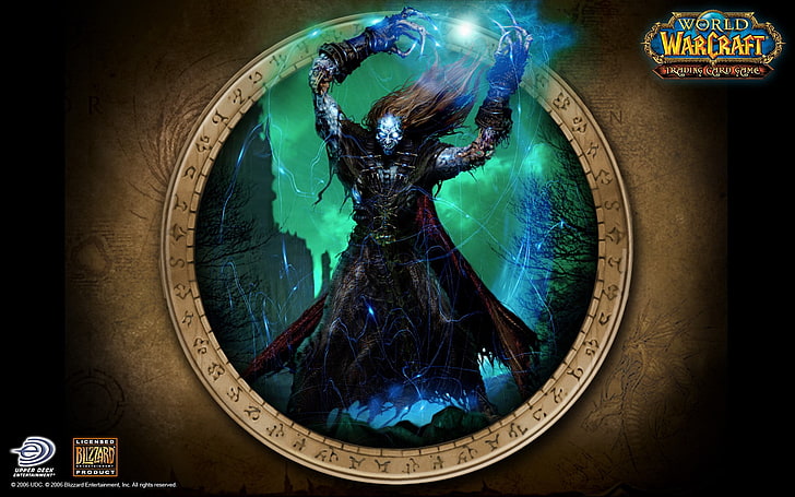 World of Warcraft digitales Hintergrundbild, Warcraft, World of Warcraft: Sammelkartenspiel, World of Warcraft, HD-Hintergrundbild