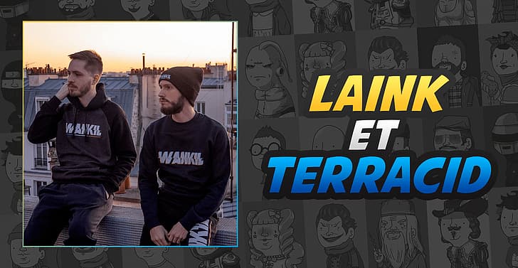 Laink, Terracid, French, YouTube, Wankil Studio, HD wallpaper