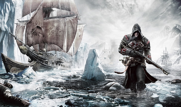 Ubisoft, Game, Shay Patrick Cormac, Assassin's Creed: Rogue, HD wallpaper