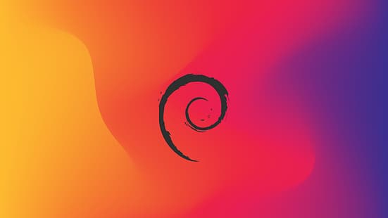 Linux, Farbverlauf, Unix, Debian, Technologie, HD-Hintergrundbild HD wallpaper