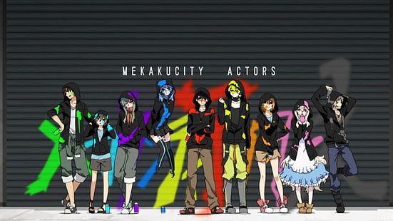 Kagerou Project, animeflickor, anime, HD tapet HD wallpaper