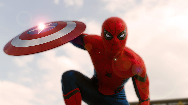 MCU Spider Man, Spinne, HD-Hintergrundbild