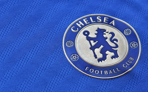 Logo Chelsea FC, niebiesko-biała plakietka klubu piłkarskiego Chelsea, sport, 2560x1600, piłka nożna, piłka nożna, Chelsea FC, Tapety HD HD wallpaper