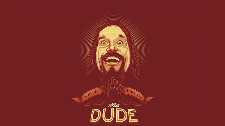red, The Dude, The Big Lebowski, HD wallpaper