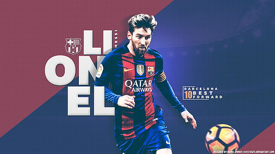 كرة القدم ، ليونيل ميسي ، الأرجنتيني ، برشلونة، خلفية HD HD wallpaper
