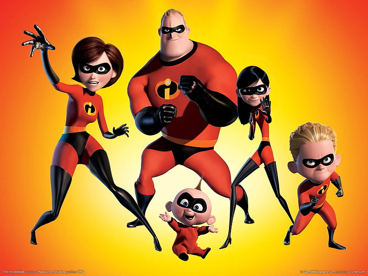 The Incredibles, Disney Pixar, วอลล์เปเปอร์ HD