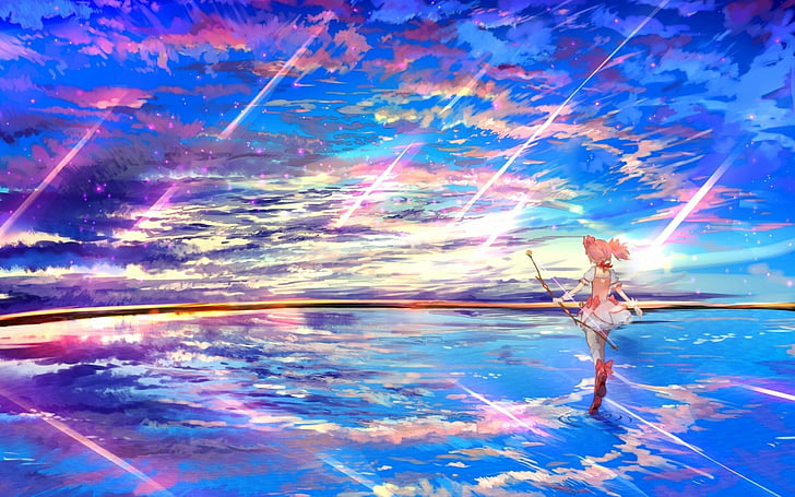 Anime, Puella Magi Madoka Magica, Madoka Kaname, HD wallpaper