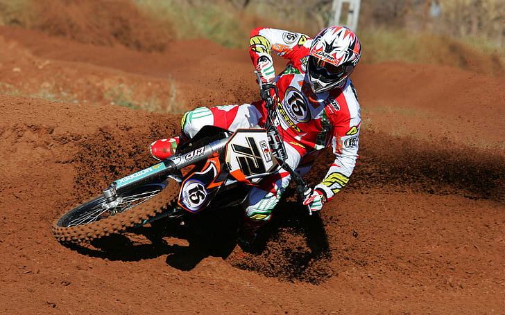 Motocross  HD, sports, motocross, HD wallpaper