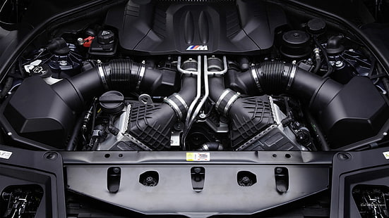 BMW M5 Engine HD, автомобили, bmw, двигатель, м5, HD обои HD wallpaper